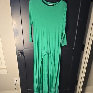 Annabella Green Hi Lo Top